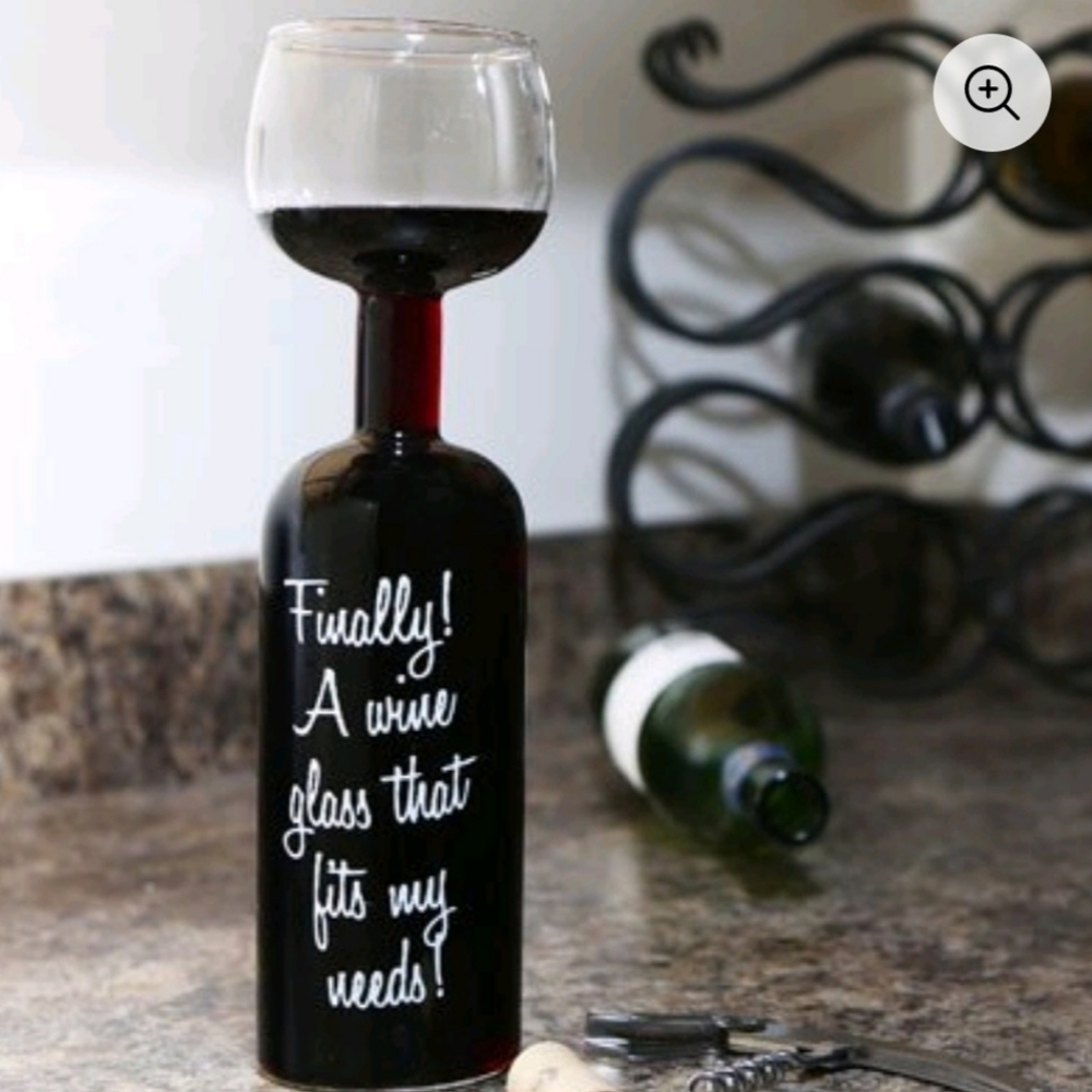 Wine Bottle Glass